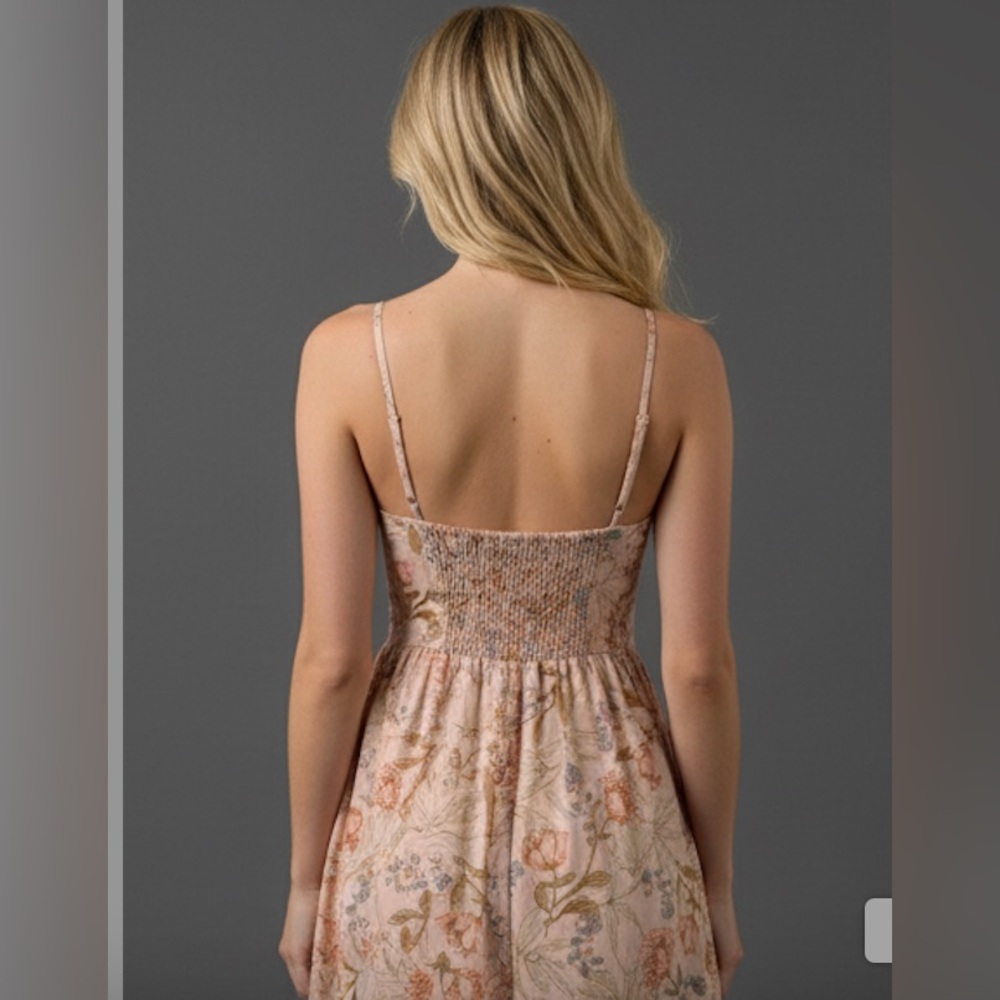 Bohemian Floral Print Cami Dress - Picture 5 of 10